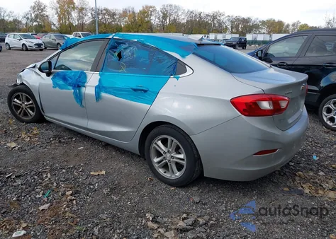 2017 Chevrolet Cruze Lt Auto из США, поврежденный, VIN 1G1BE5SM2H7225894